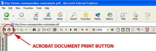 Acrobat Print Screen